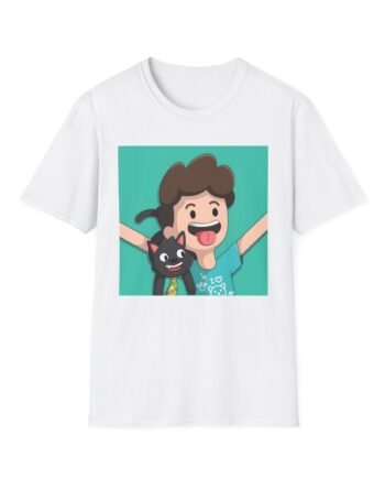 Denis I Love Cats Unisex Softstyle T-Shirt