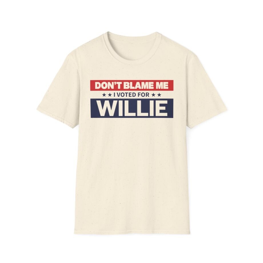 WN I Voted for Willie Unisex Softstyle T-Shirt