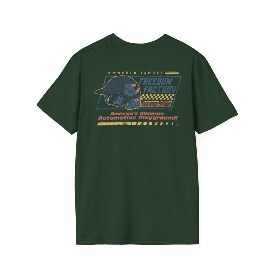 Cleetus Mcfarland Freedom Factory Helmet Unisex Softstyle T-Shirt