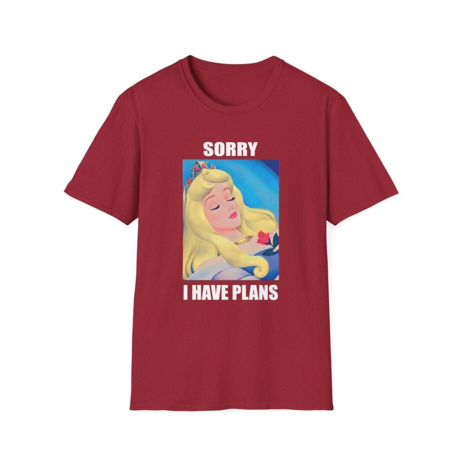 Elle Fanning Sorry I Have Plans Unisex Softstyle T-Shirt