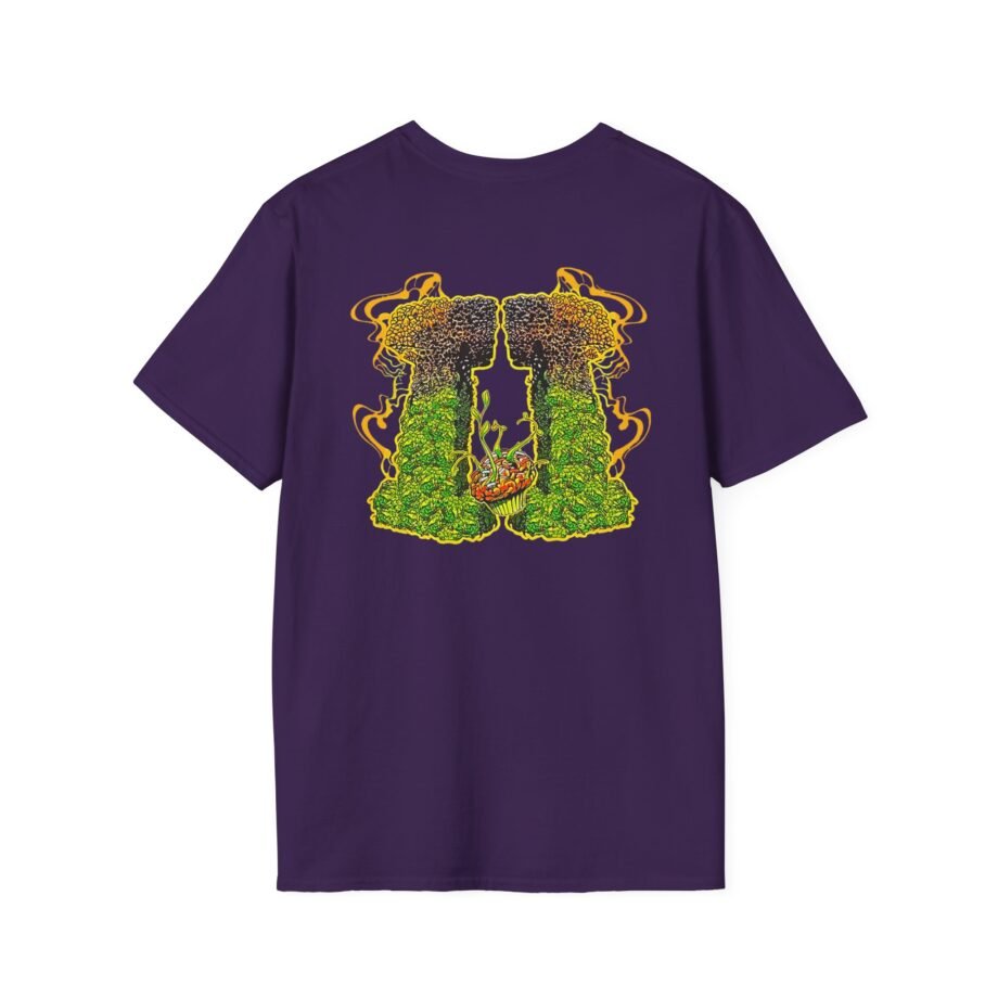Ganja White Night Gwn & Buds Unisex Softstyle T-Shirt