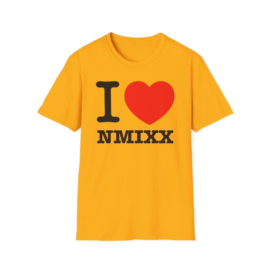 I Love NMIXX Unisex Softstyle T-Shirt