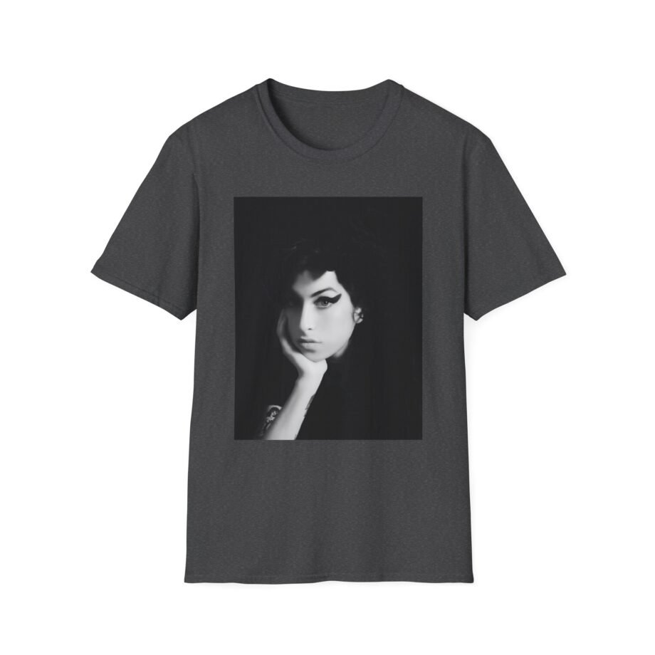 Amy Winehouse Portrait Unisex Softstyle T-Shirt