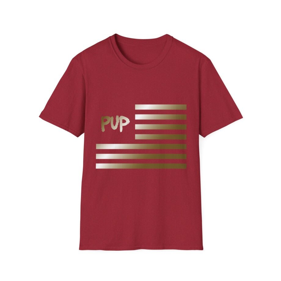 Pup Gold Foil Unisex Softstyle T-Shirt