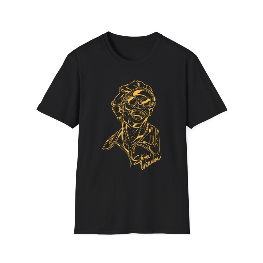 Stevie Wonder Unisex Softstyle T-Shirt
