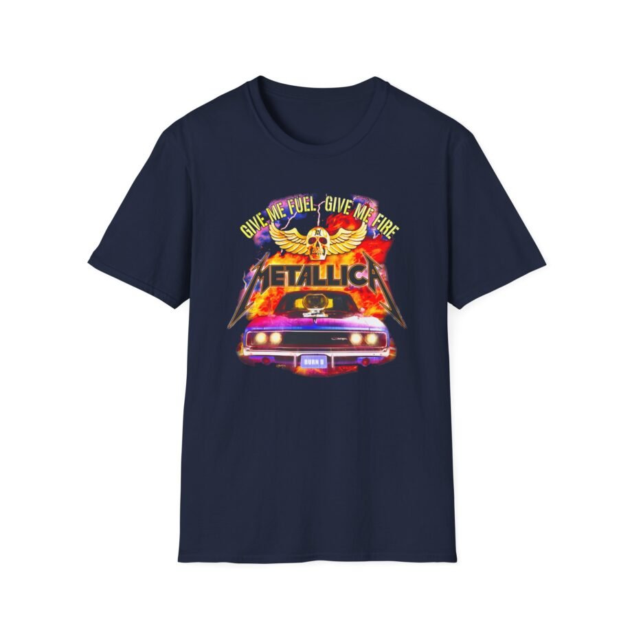 Metallica Gimme Fuel, Gimme Fire Unisex Softstyle T-Shirt