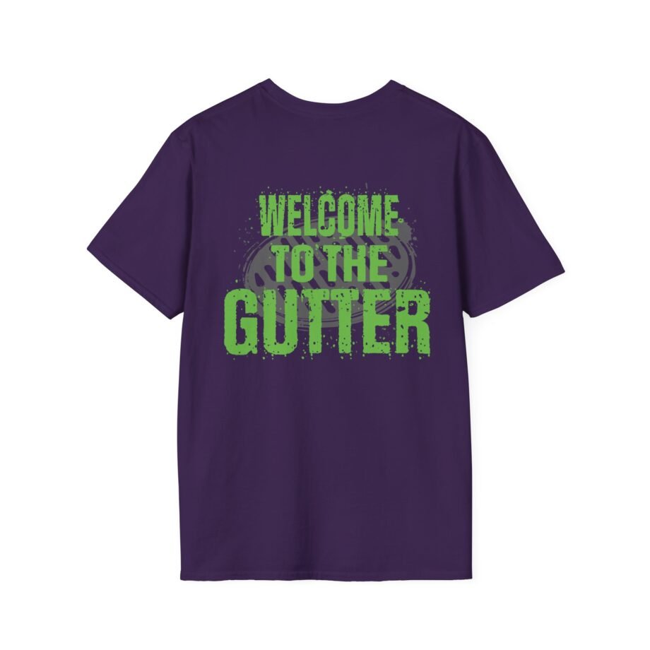 Overkill Welcome to the Gutter Raglan Unisex Softstyle T-Shirt