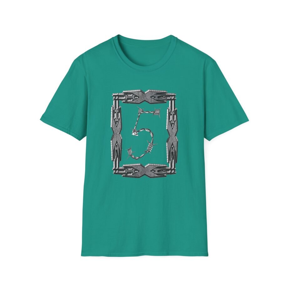 Homixide Hxg Barbwire Layered Ls Unisex Softstyle T-Shirt
