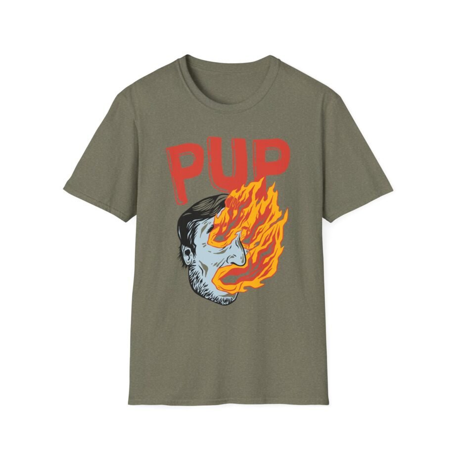 Pup I Hope the World Explodes Unisex Softstyle T-Shirt