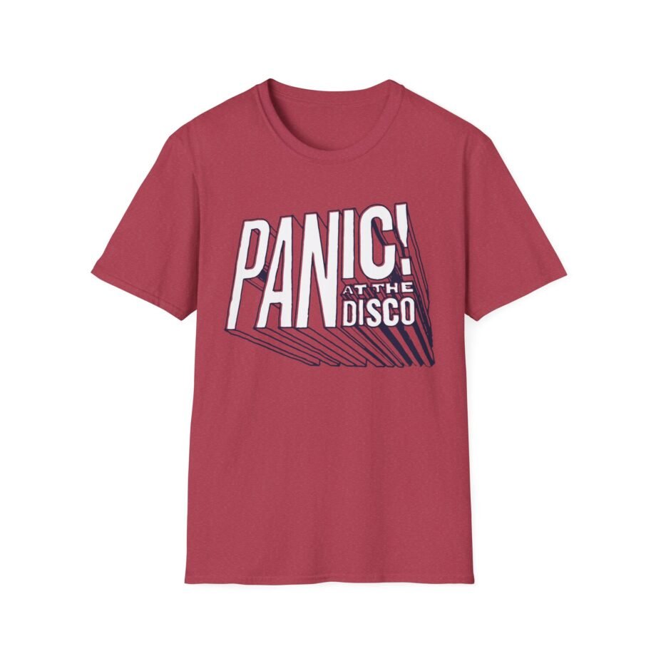 Panic at the Disco Big Block Winter Tour Unisex Softstyle T-Shirt