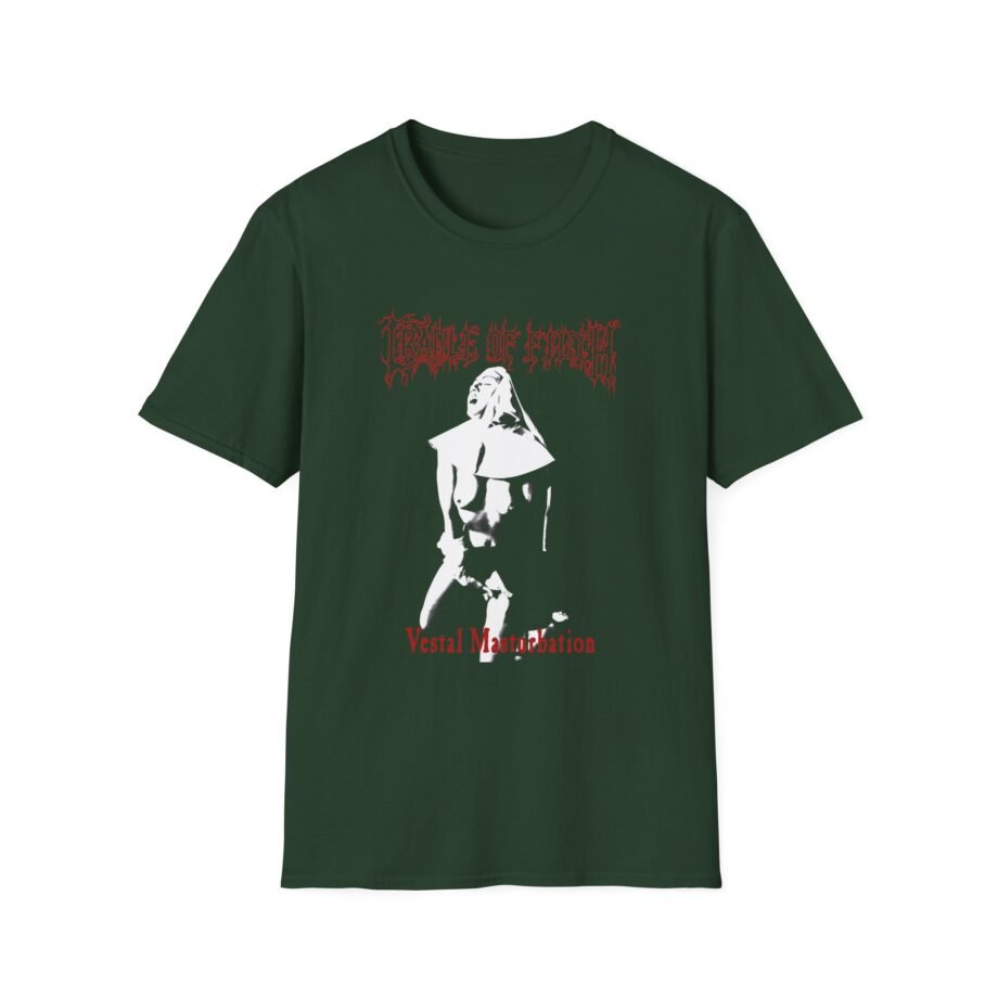 Cradle of Filth Vestal Masturbation Unisex Softstyle T-Shirt