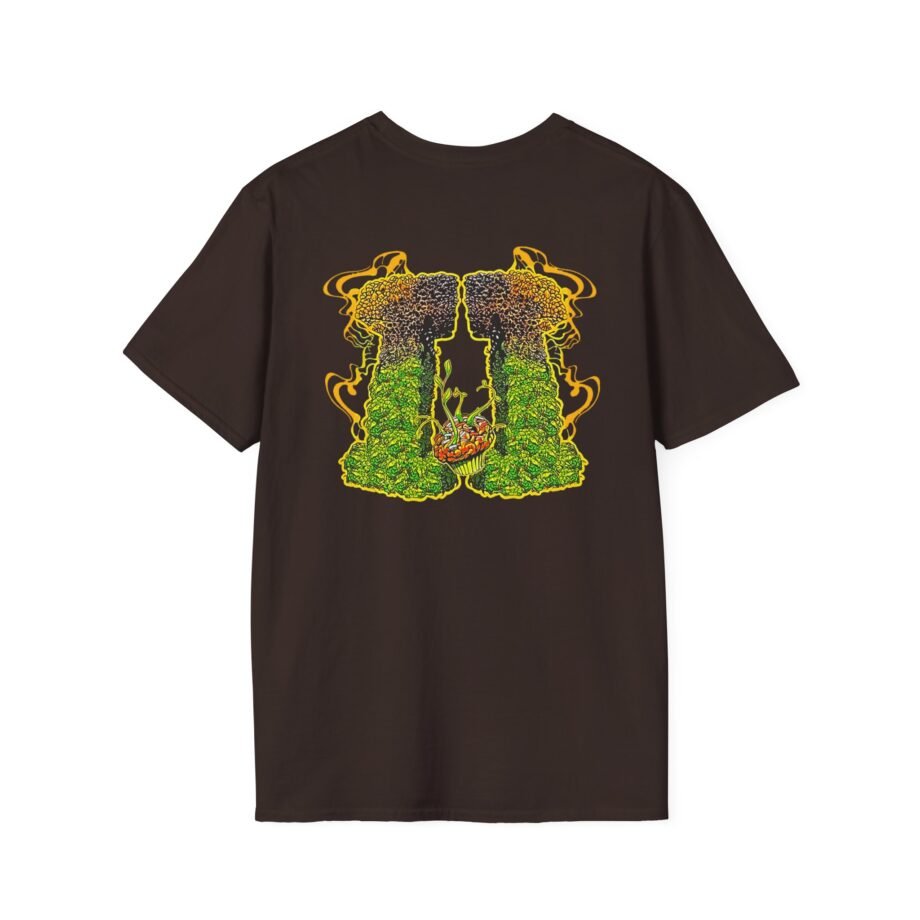 Ganja White Night Gwn & Buds Unisex Softstyle T-Shirt