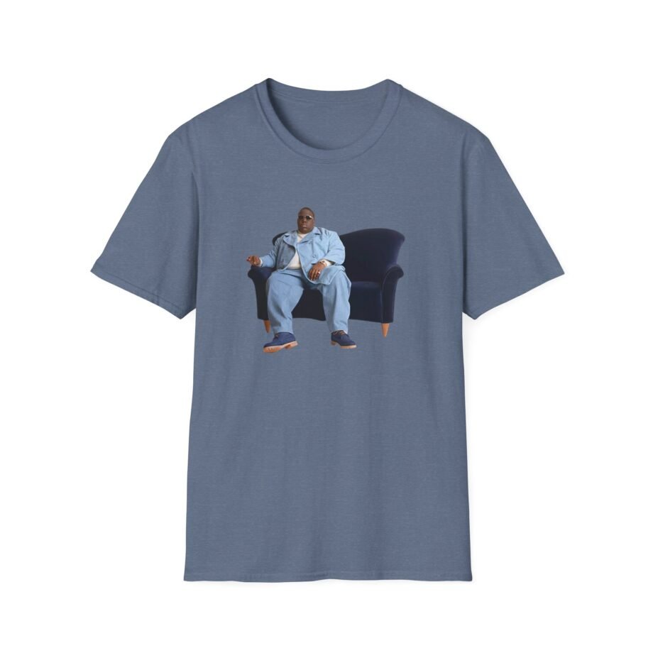 Biggie Smalls Couch Photo Unisex Softstyle T-Shirt