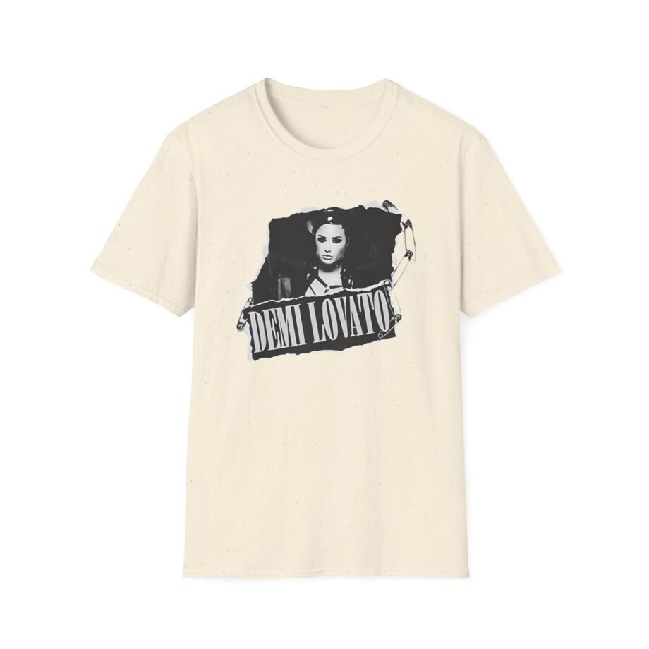 Demi Lovato Ripped Photo Unisex Softstyle T-Shirt