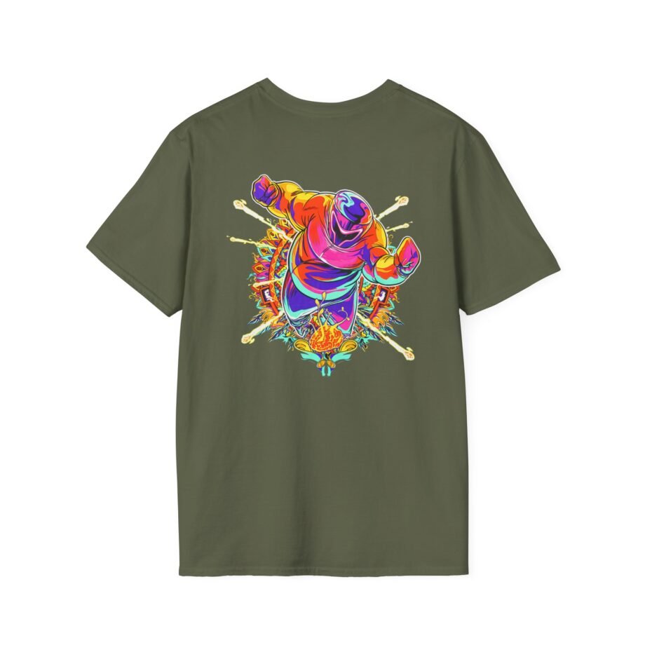Ganja White Night Wobble Rocks Unisex Softstyle T-Shirt