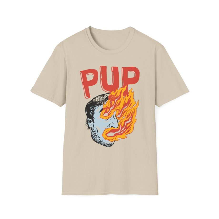 Pup I Hope the World Explodes Unisex Softstyle T-Shirt
