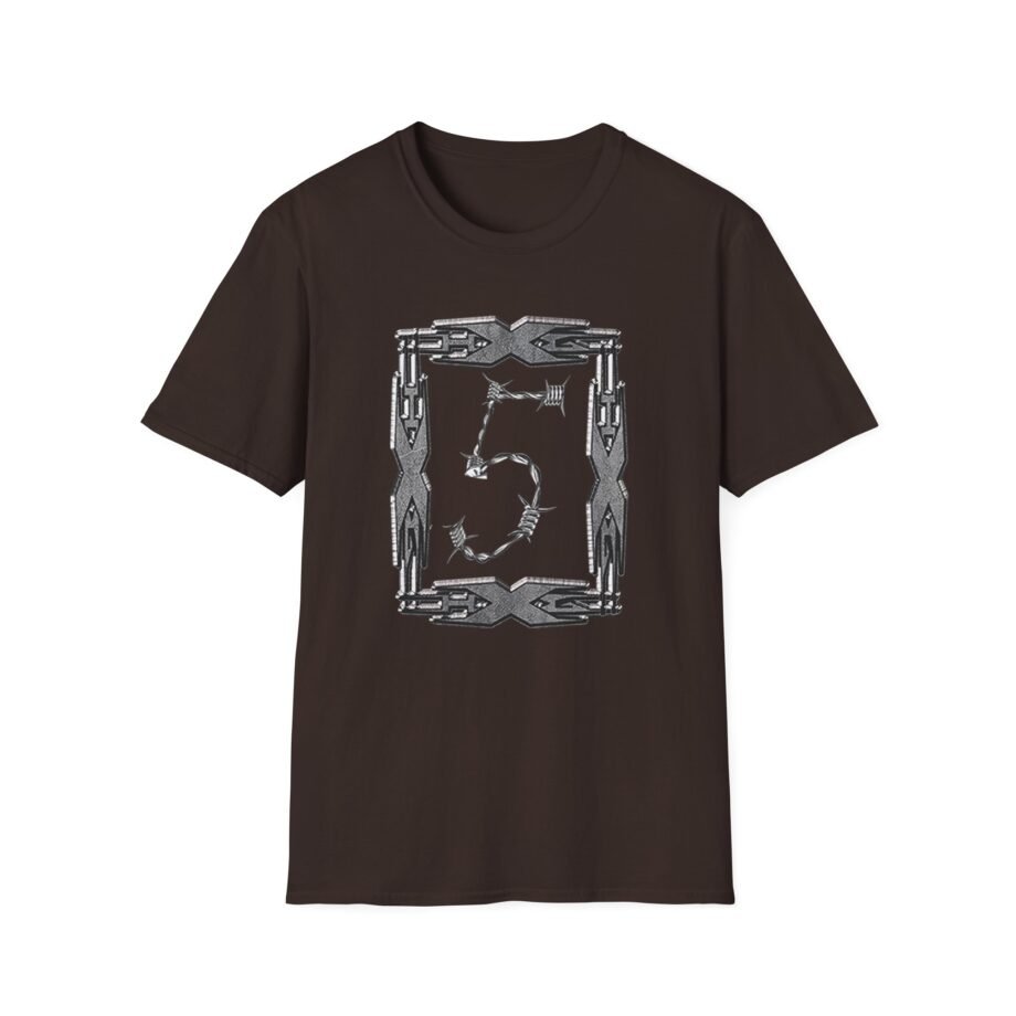 Homixide Hxg Barbwire Layered Ls Unisex Softstyle T-Shirt