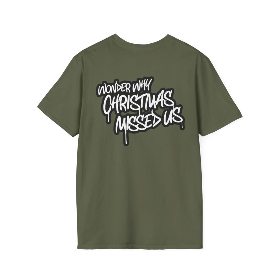Biggie Smalls Wonder Why Christmas Missed Us Unisex Softstyle T-Shirt