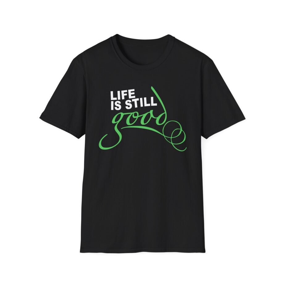 Nasir Jones 10th Anniversary of Life is Good Unisex Softstyle T-Shirt