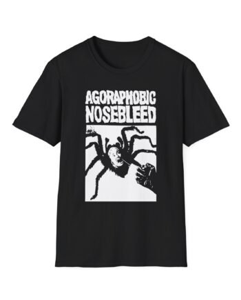 Agoraphobic Nosebleed Spider Unisex Softstyle T-Shirt