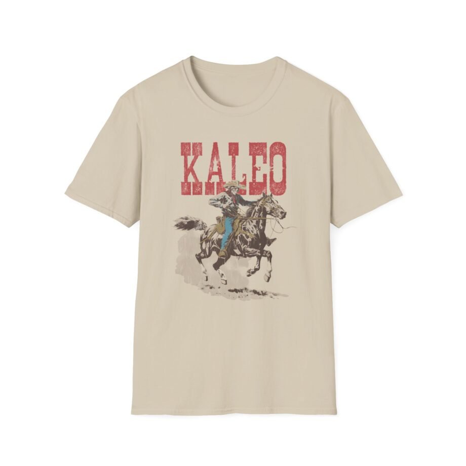 Kaleo Horse Racing Skeleton Unisex Softstyle T-Shirt