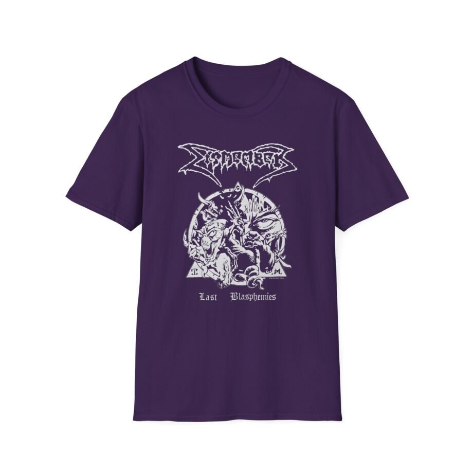 Dismember Last Blasphemiesne Unisex Softstyle T-Shirt