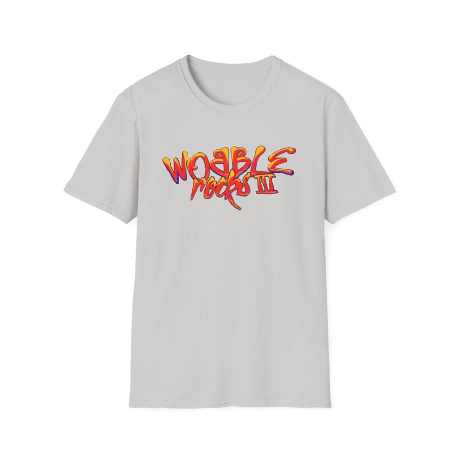 Ganja White Night Wobble Rocks Unisex Softstyle T-Shirt
