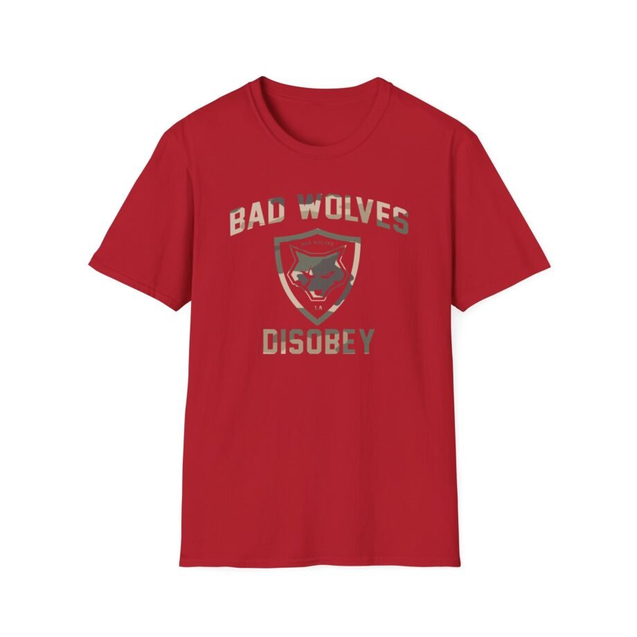 Bad Wolves Disobey Unisex Softstyle T-Shirt