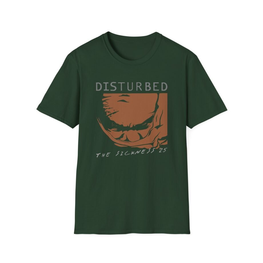 Disturbed Numb the Sickness Tour Unisex Softstyle T-Shirt