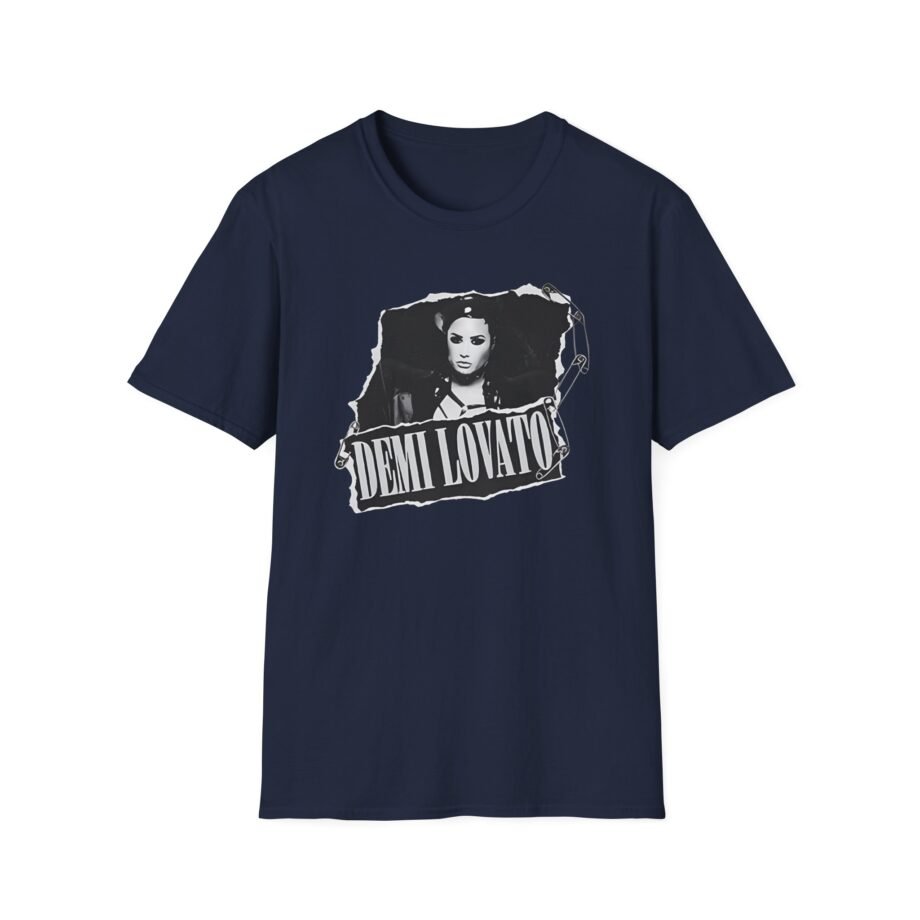 Demi Lovato Ripped Photo Unisex Softstyle T-Shirt