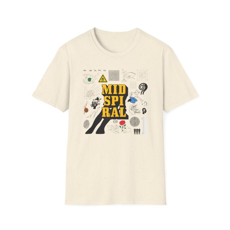 Badbadnotgood Mid Spiral Unisex Softstyle T-Shirt
