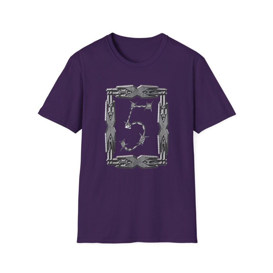 Homixide Hxg Barbwire Layered Ls Unisex Softstyle T-Shirt