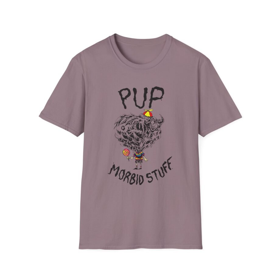 Pup Morbid Stuff Lollipop Unisex Softstyle T-Shirt