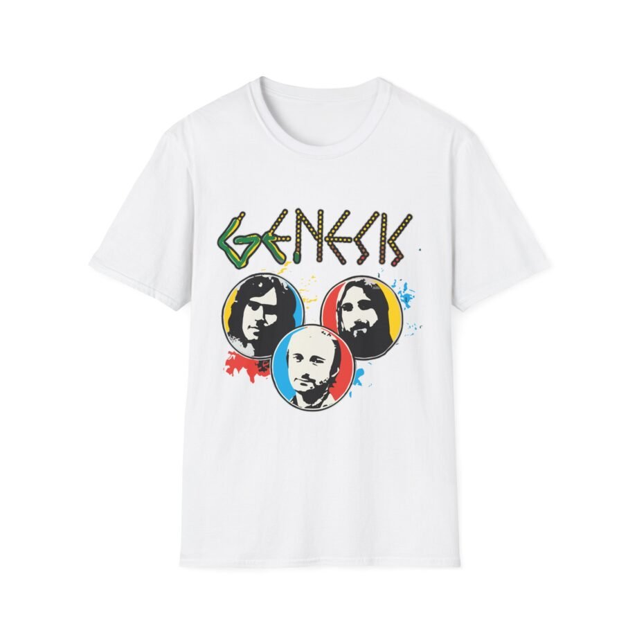 Genesis and Then There Were Three Unisex Softstyle T-Shirt