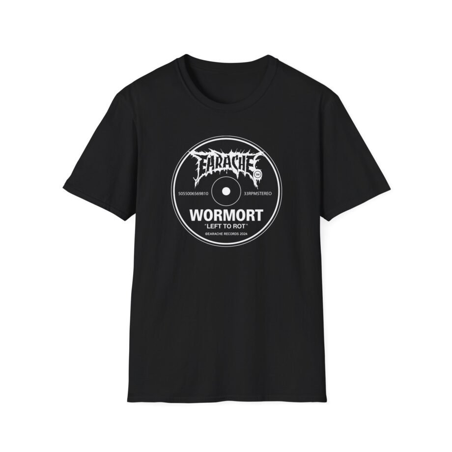 Wormrot Left to Rot Label Unisex Softstyle T-Shirt