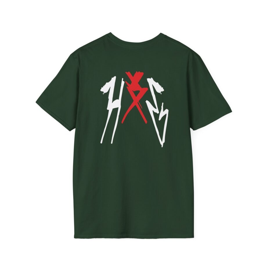 Homixide Hxg Barbwire Layered Ls Unisex Softstyle T-Shirt