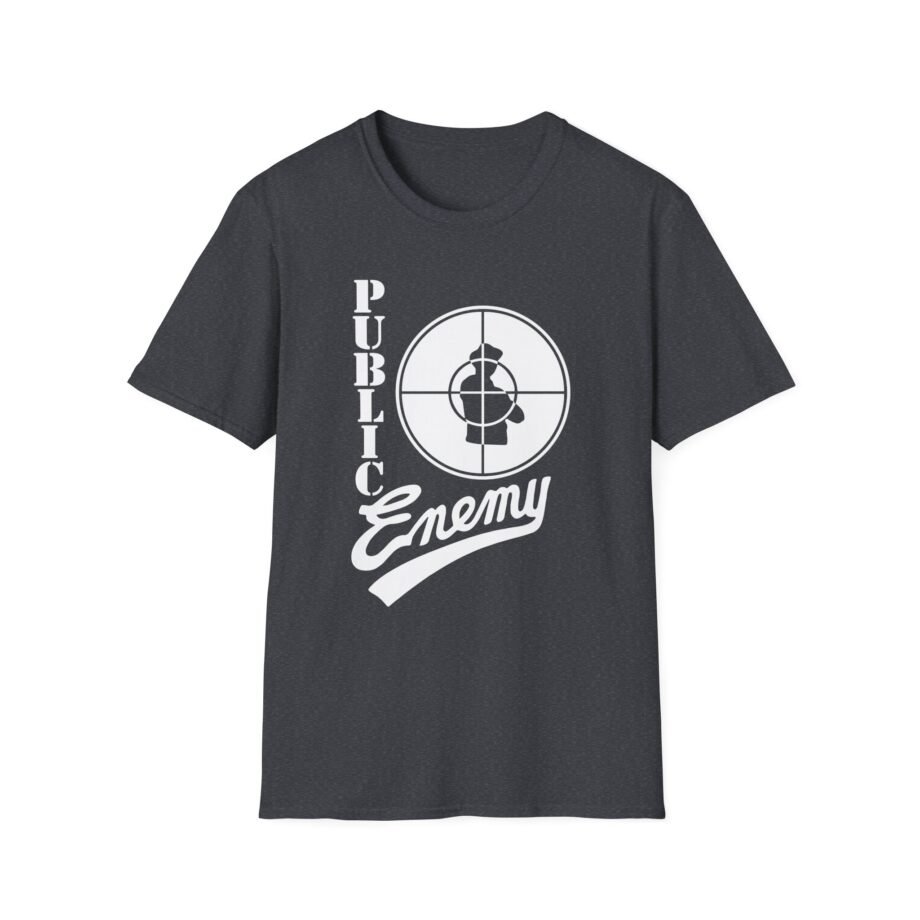 Public Enemy Target Unisex Softstyle T-Shirt