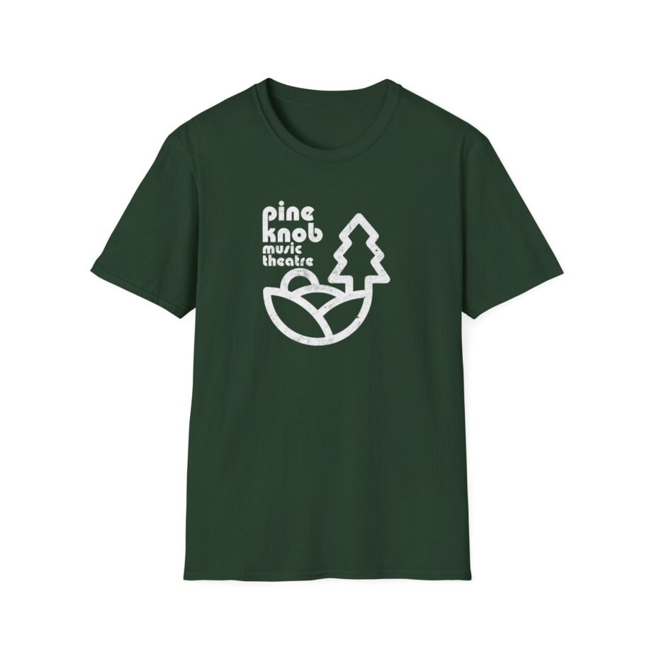 Detroit Lions Retro Pine Knob Music Theatre Unisex Softstyle T-Shirt