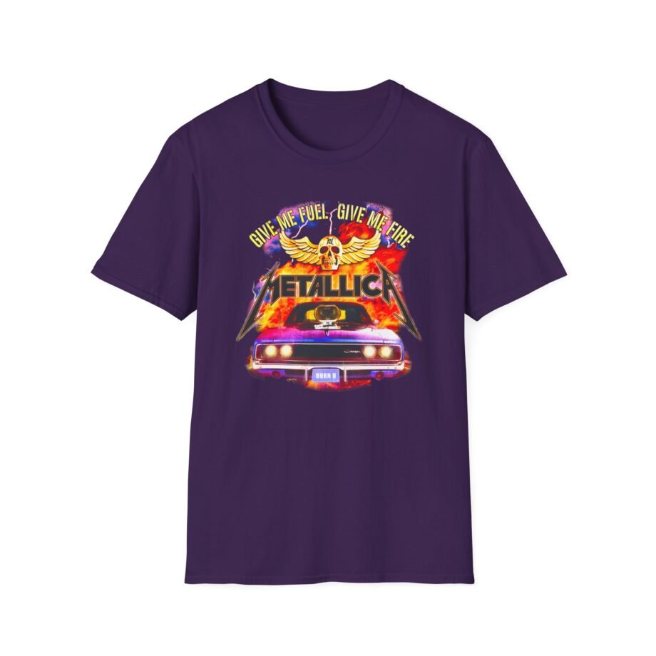 Metallica Gimme Fuel, Gimme Fire Unisex Softstyle T-Shirt