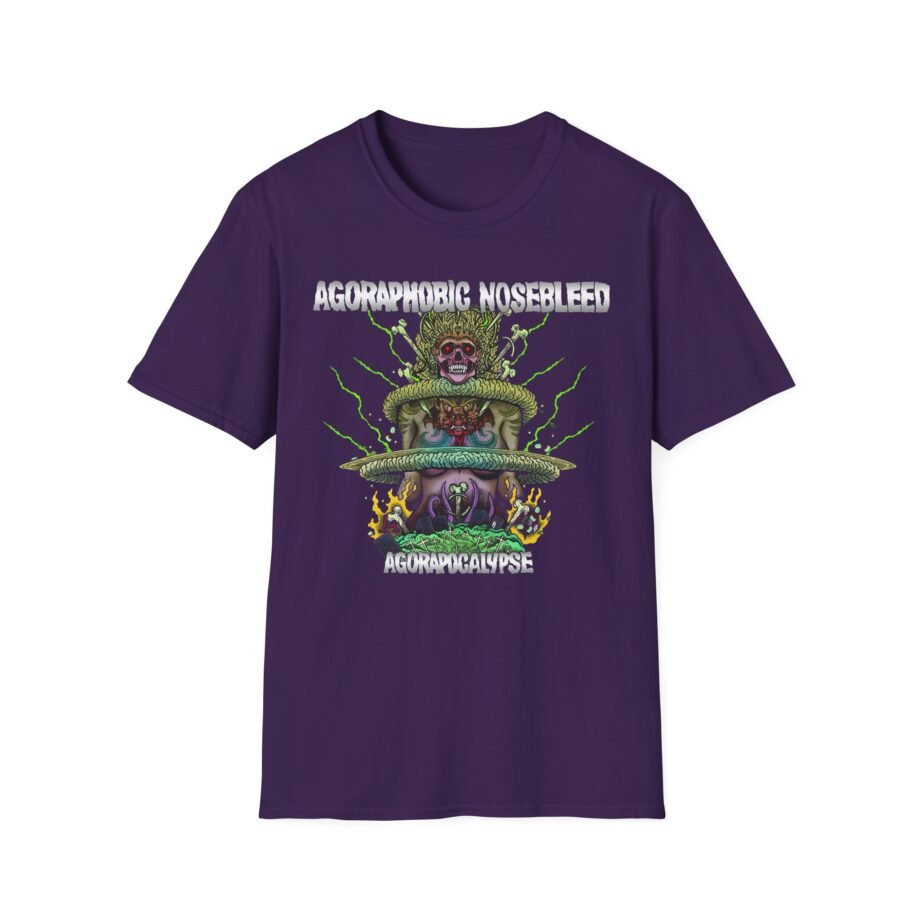 Agoraphobic Nosebleed Agorapocalypse Unisex Softstyle T-Shirt