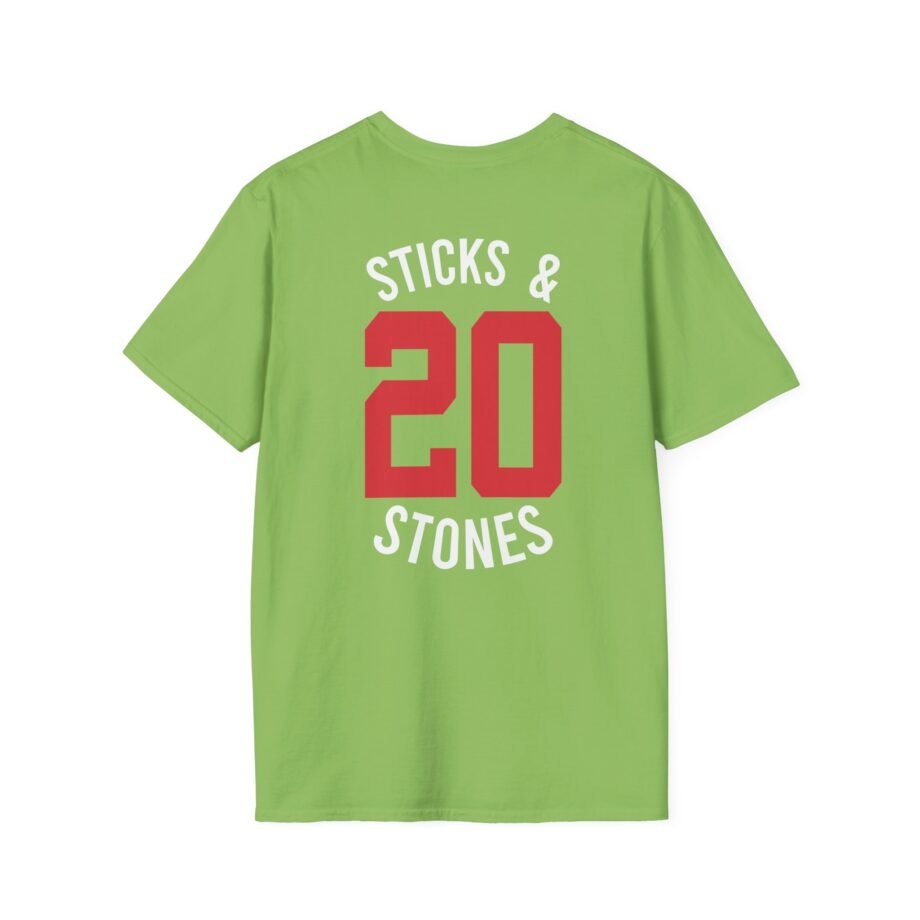 New Found Glory Sticks and Stones Baseball Unisex Softstyle T-Shirt