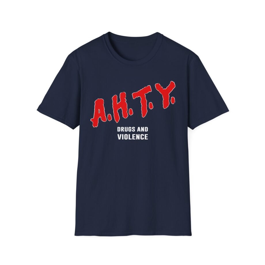 All Hail the Yeti Drugs and Violence Unisex Softstyle T-Shirt