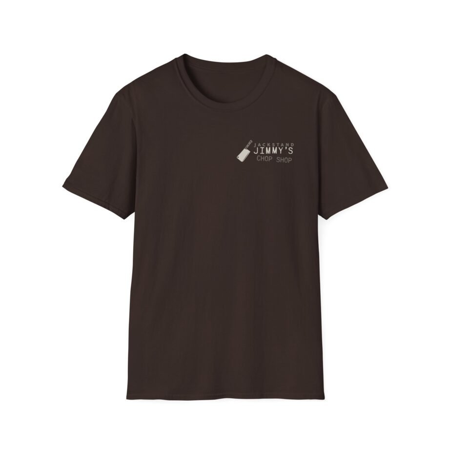 Cleetus Mcfarland Jackstand Jimmy Chop Shop Unisex Softstyle T-Shirt