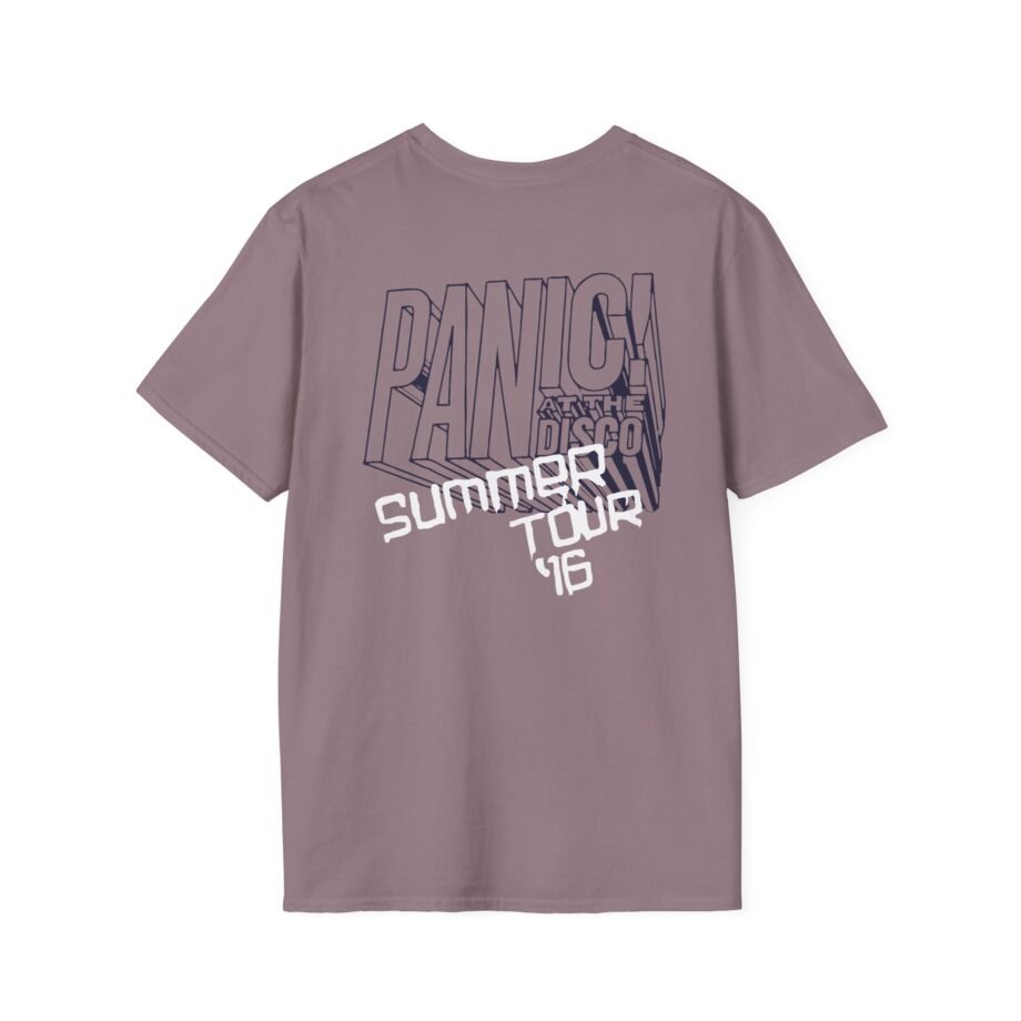 Panic at the Disco Big Block Winter Tour Unisex Softstyle T-Shirt