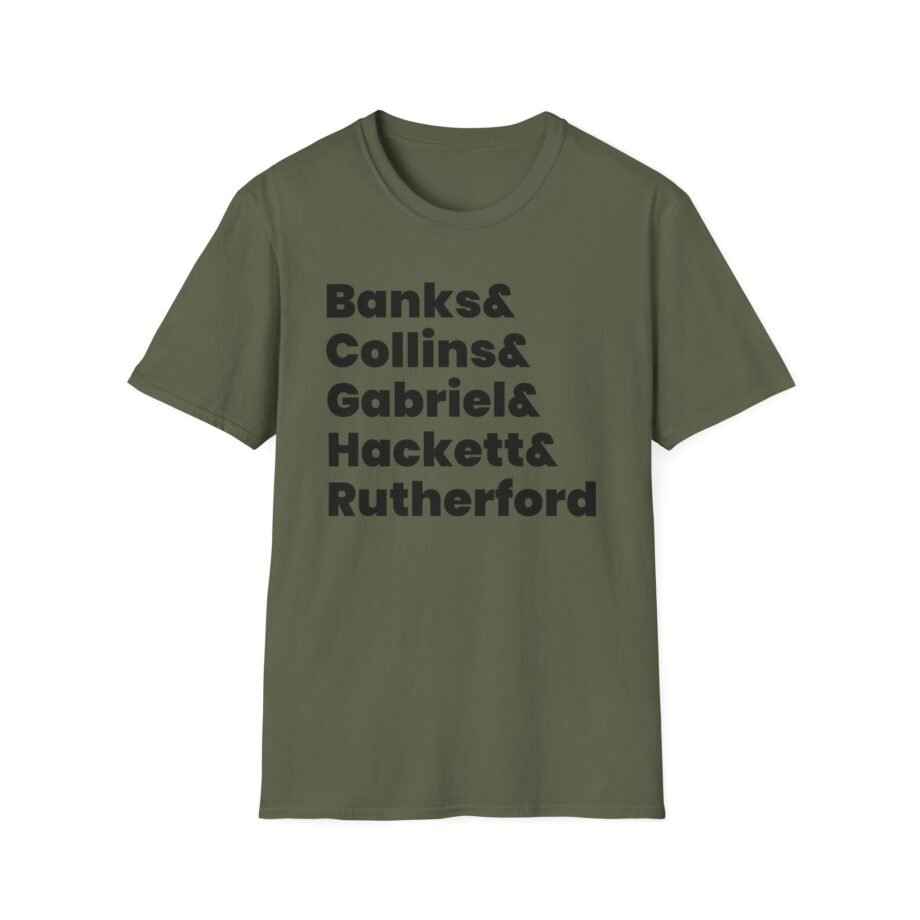 Genesis Classic Names Unisex Softstyle T-Shirt