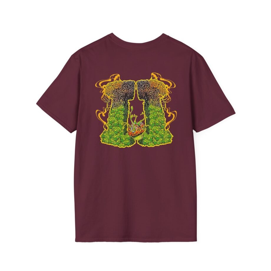 Ganja White Night Gwn & Buds Unisex Softstyle T-Shirt