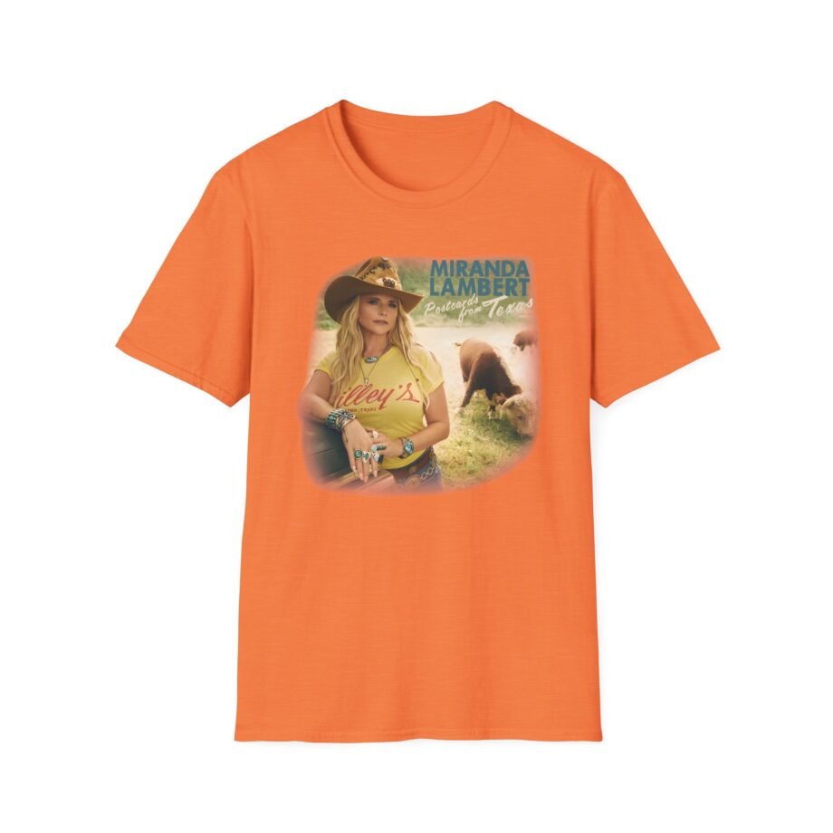 Miranda Lambert Postcards From Texas Unisex Softstyle T-shirt