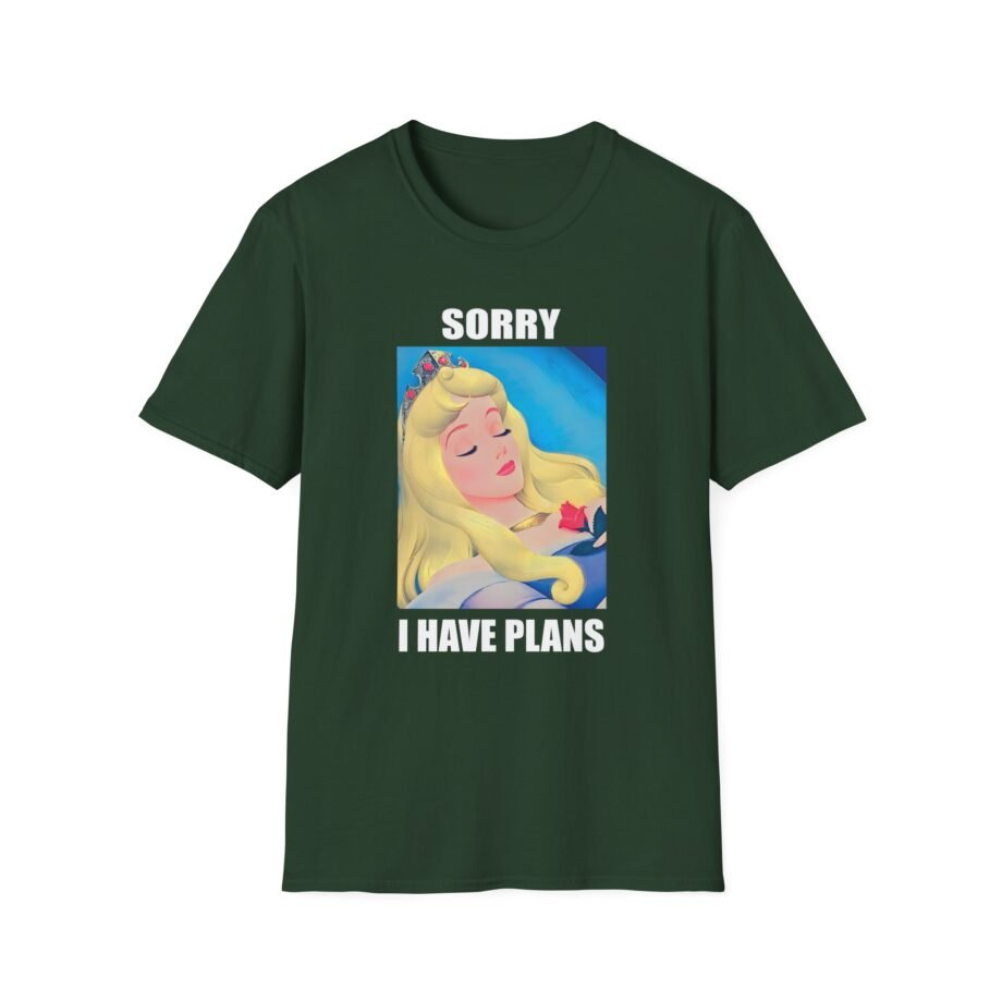 Elle Fanning Sorry I Have Plans Unisex Softstyle T-Shirt
