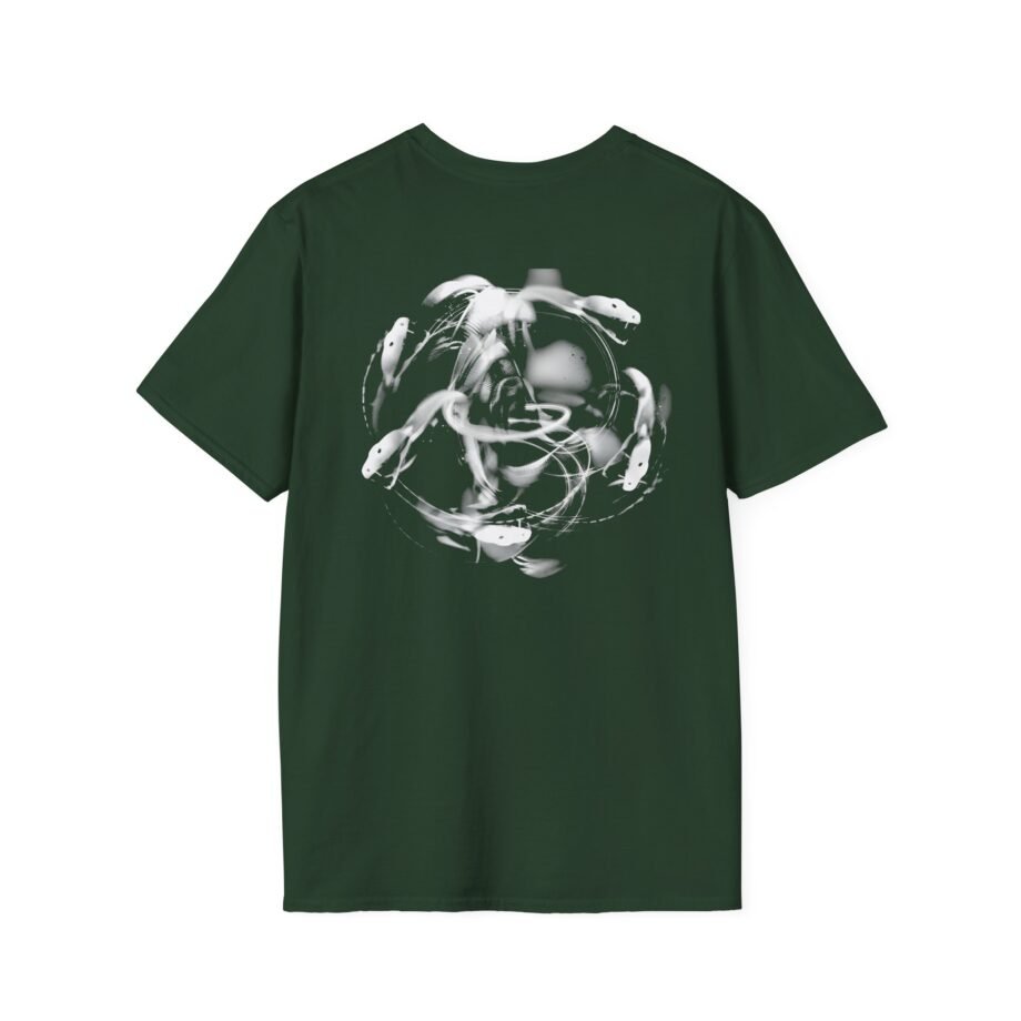 Meduza Serpente Circle Unisex Softstyle T-shirt