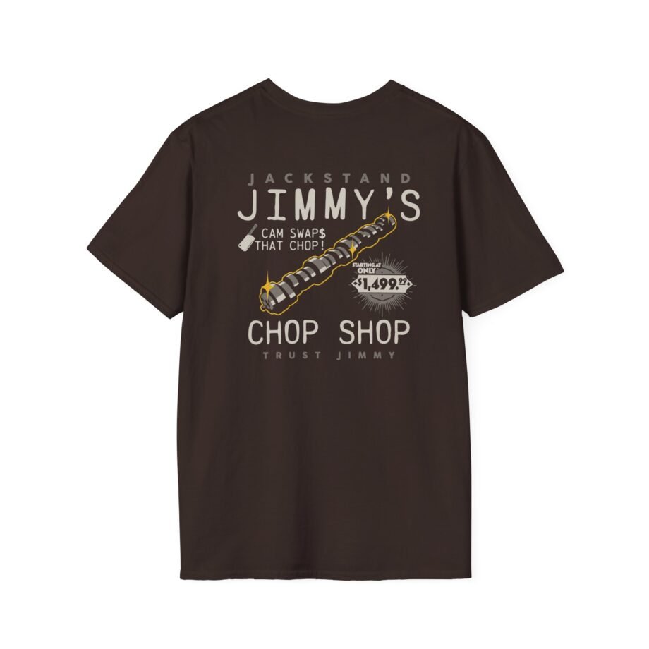 Cleetus Mcfarland Jackstand Jimmy Chop Shop Unisex Softstyle T-Shirt